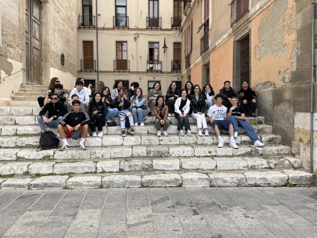 Scolaresca in visita a Cagliari